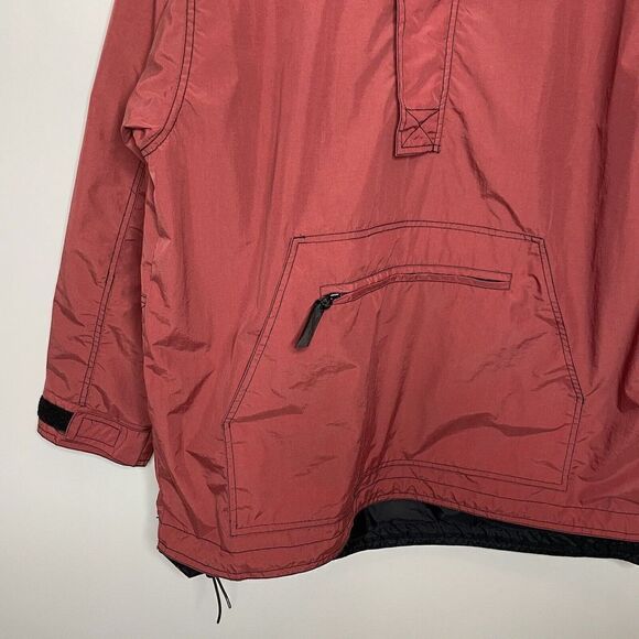 INVERSION Jacket Mens Large Red 1/2-Zip Lined Ski Snowboard Softshell Nylon - Picture 3 of 11